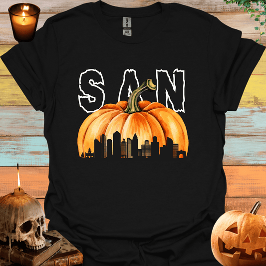 Halloween San Diego Skyline T-Shirt