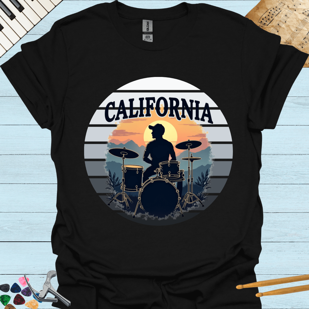 California Rock Drummer T-Shirt