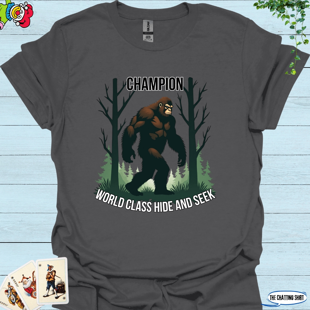 Bigfoot Hide And Seek T-Shirt