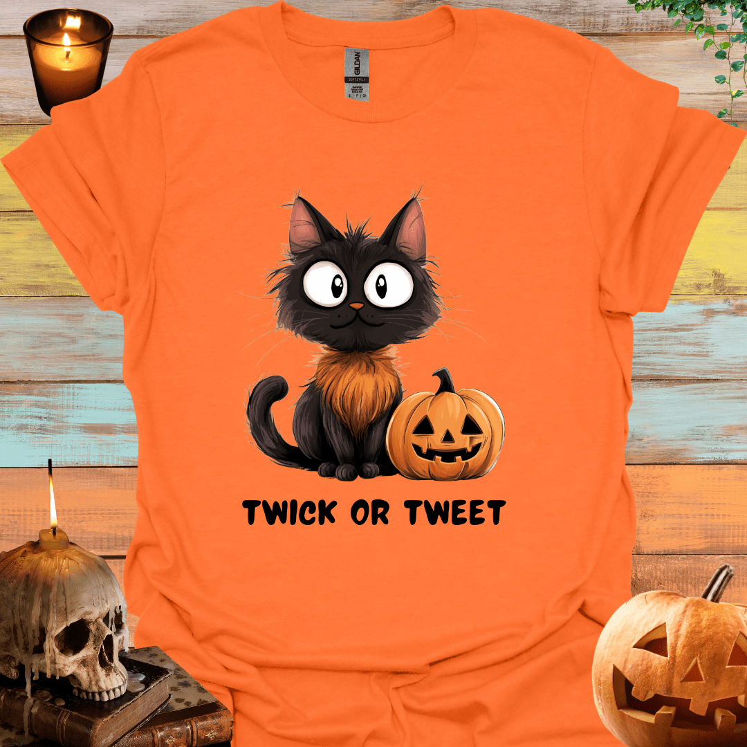 Twick Or Tweet Halloween T-Shirt