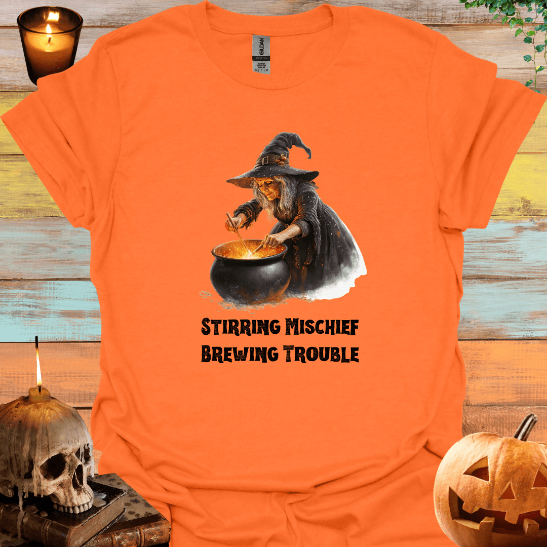 Brewing Trouble Halloween T-Shirt