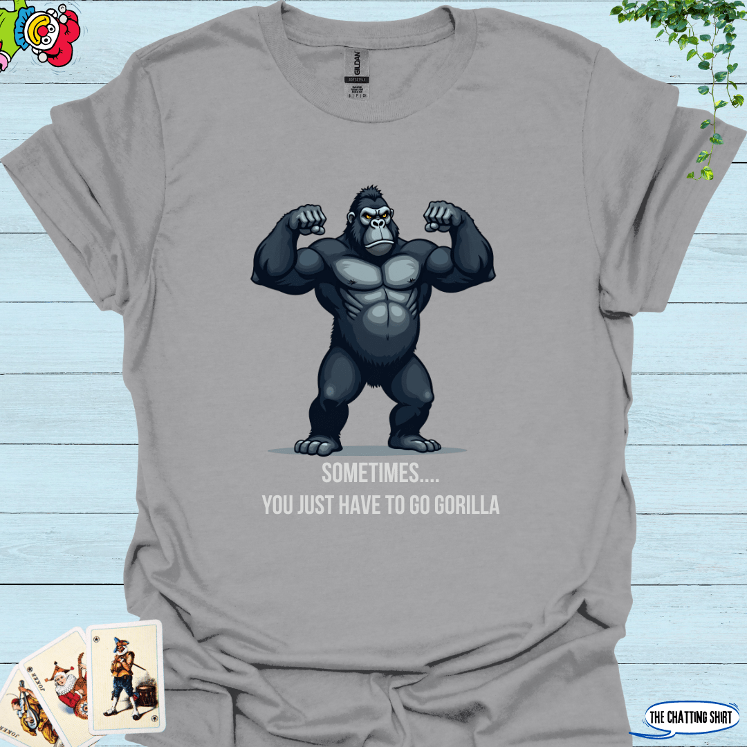 Just Go Gorilla T-Shirt