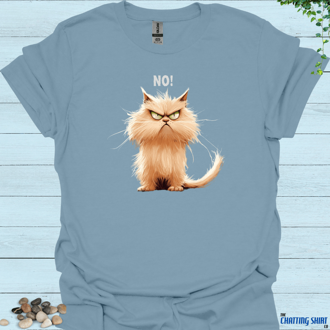 NO! Angry Cat T-Shirt