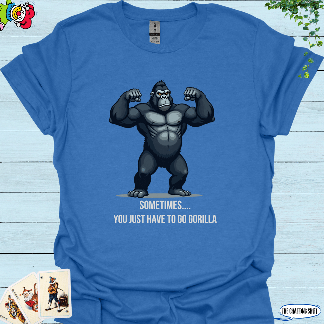 Just Go Gorilla T-Shirt