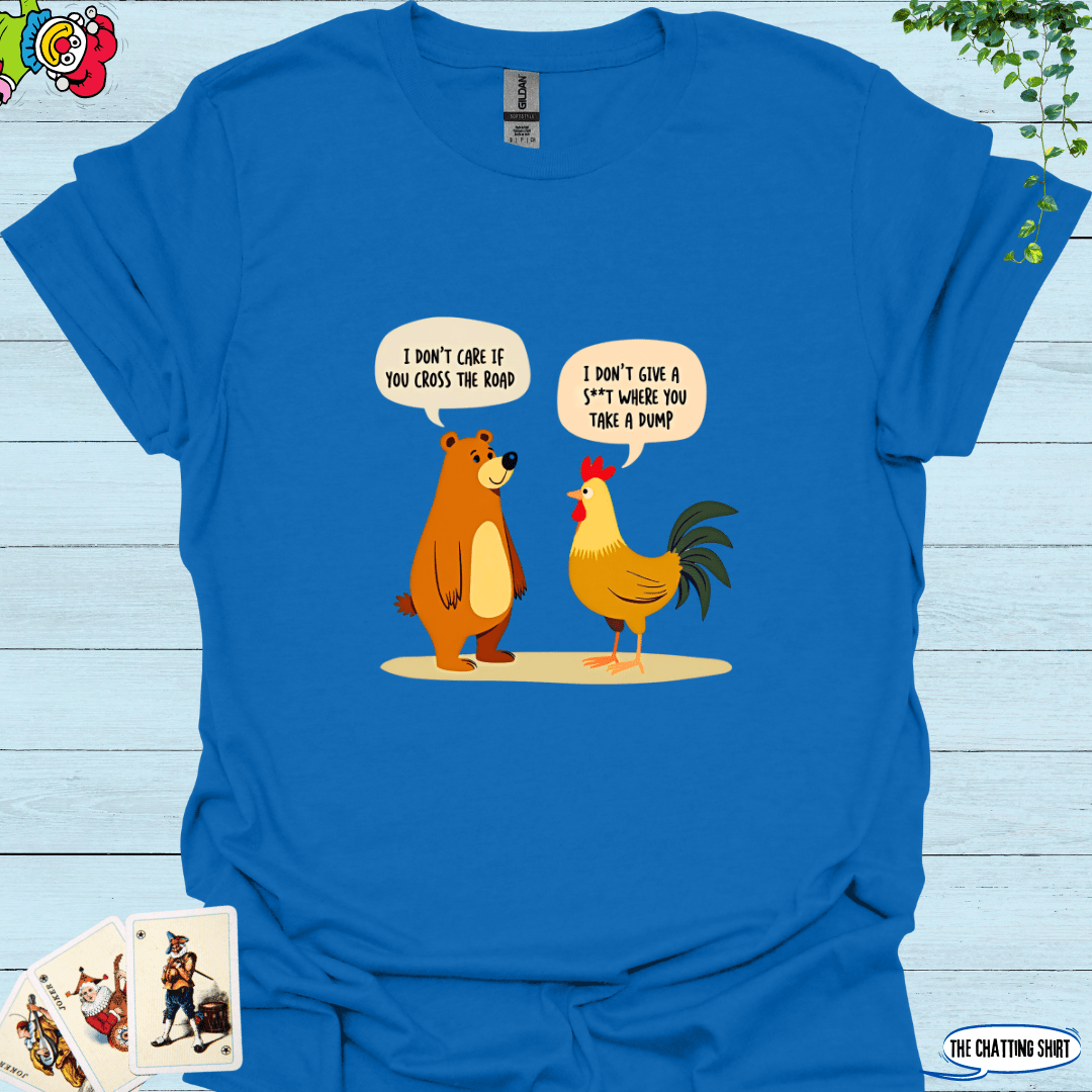 Don't Care Bear Chicken T-Shirt