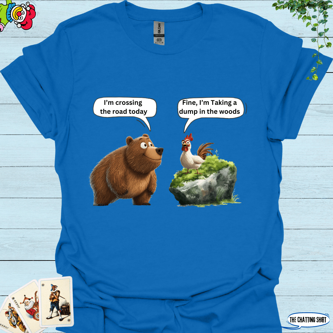 Bear Crossing The Road T-Shirt