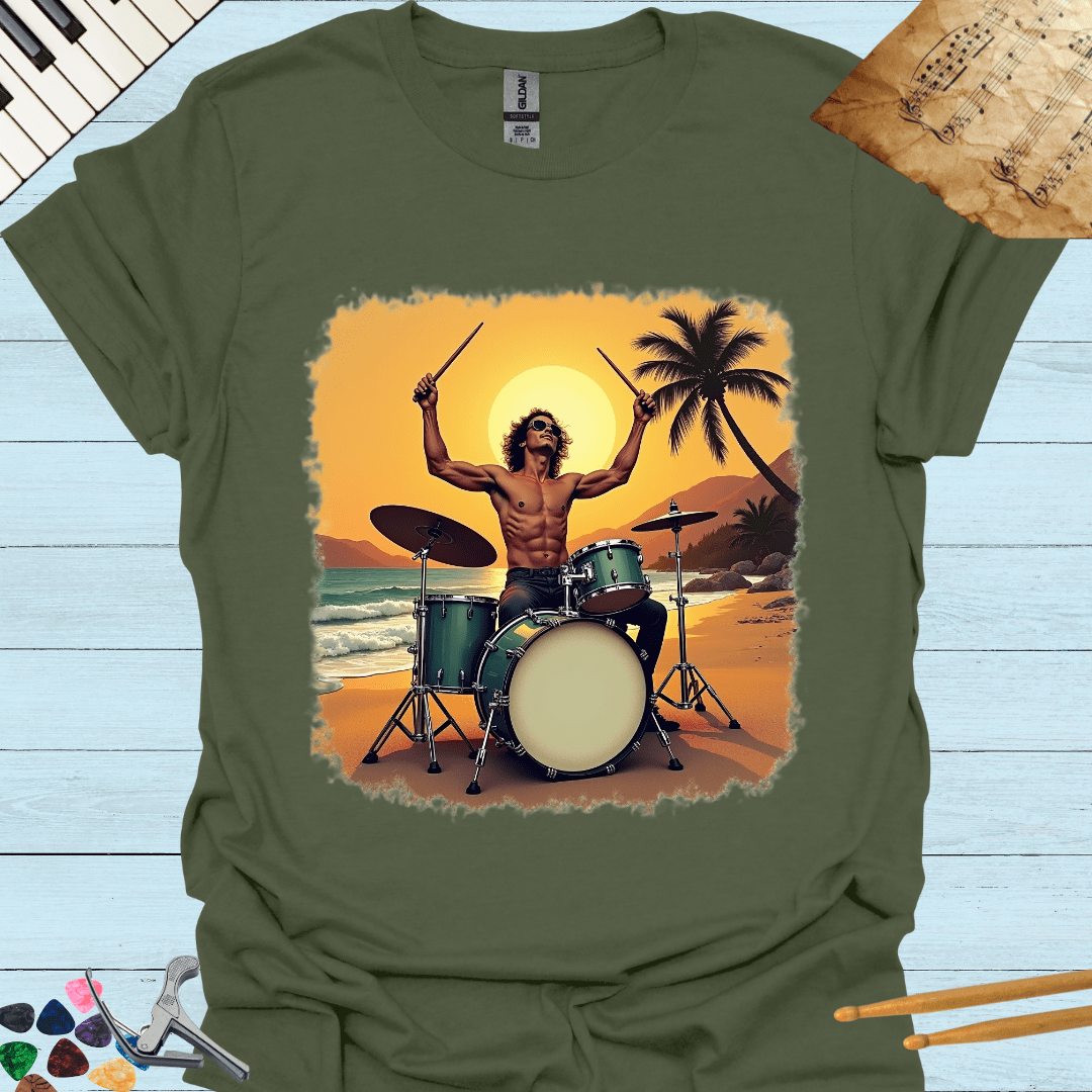 Sunset Drummer T-Shirt