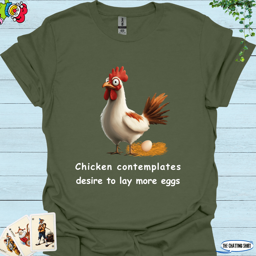 Chicken Lays Egg T-Shirt