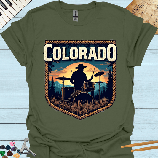 Colorado Wilderness Drummer T-Shirt