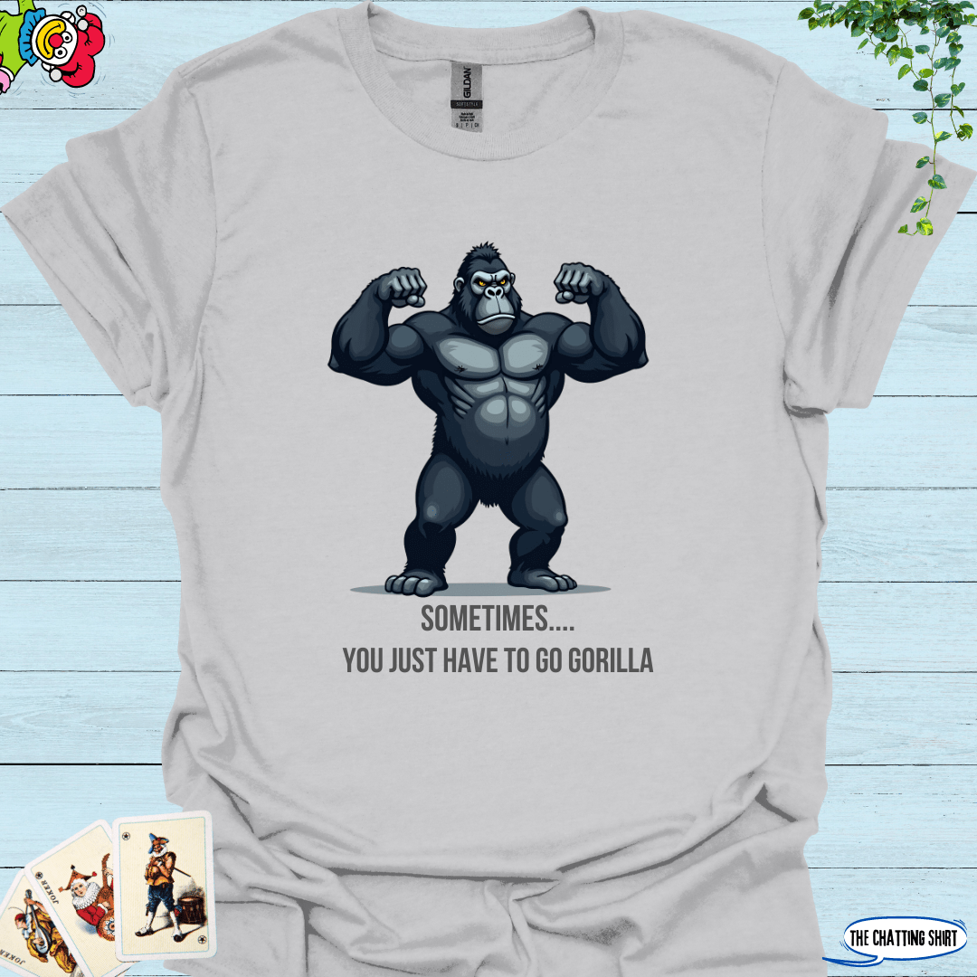 Just Go Gorilla T-Shirt