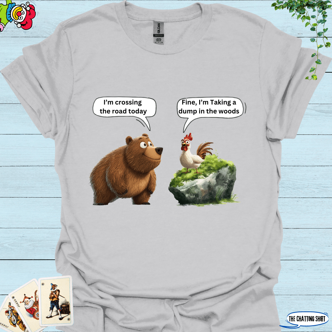 Bear Crossing The Road T-Shirt