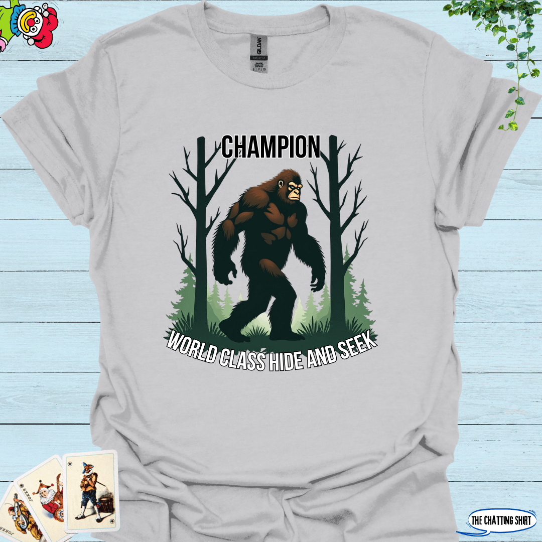 Bigfoot Hide And Seek T-Shirt