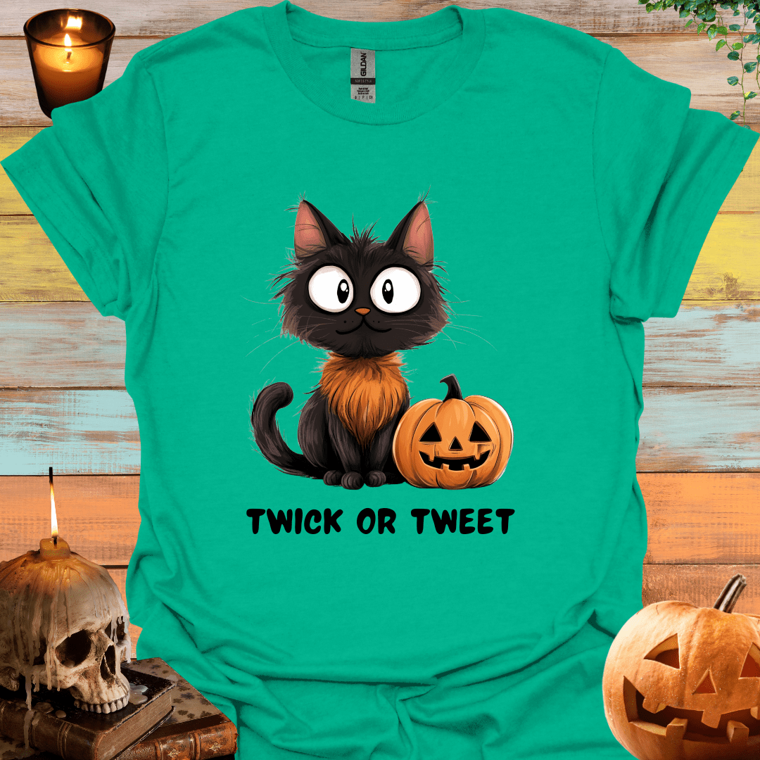 Twick Or Tweet Halloween T-Shirt