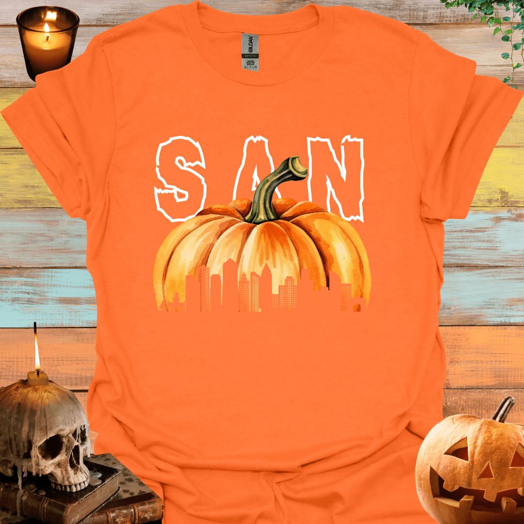 Halloween San Diego Skyline T-Shirt