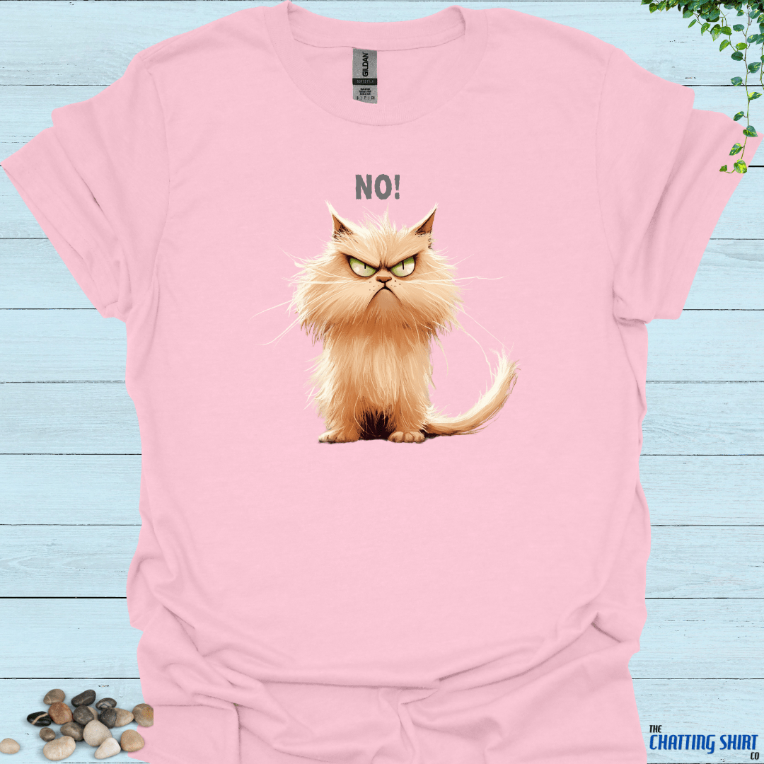 NO! Angry Cat T-Shirt