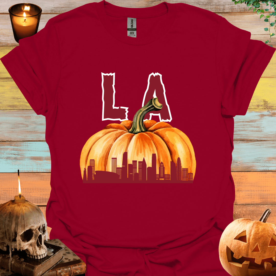 LA Skyline Halloween T-Shirt