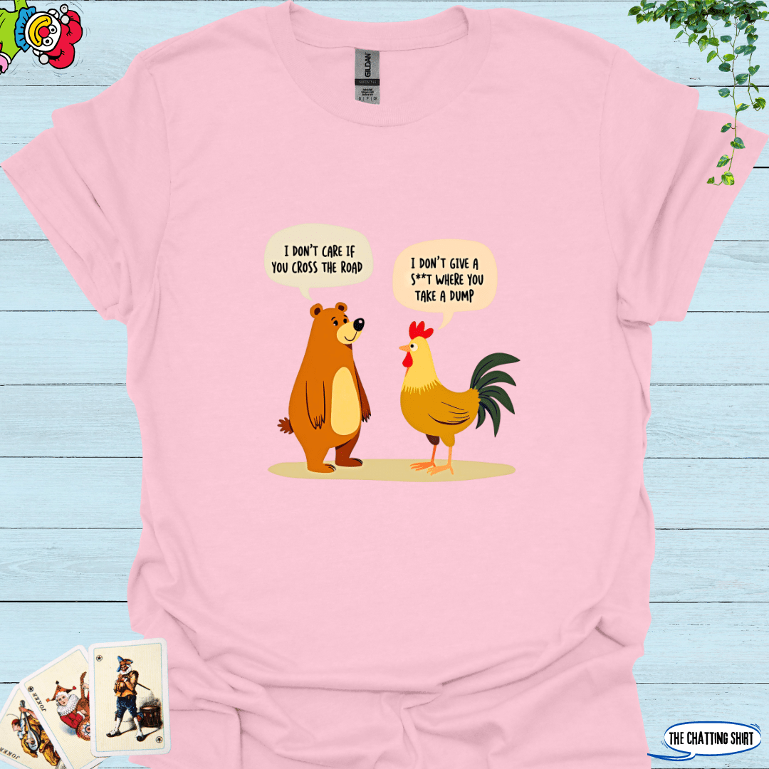 Don't Care Bear Chicken T-Shirt