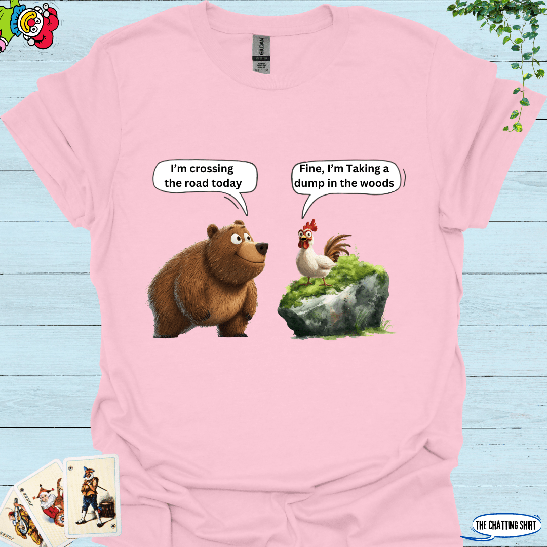 Bear Crossing The Road T-Shirt