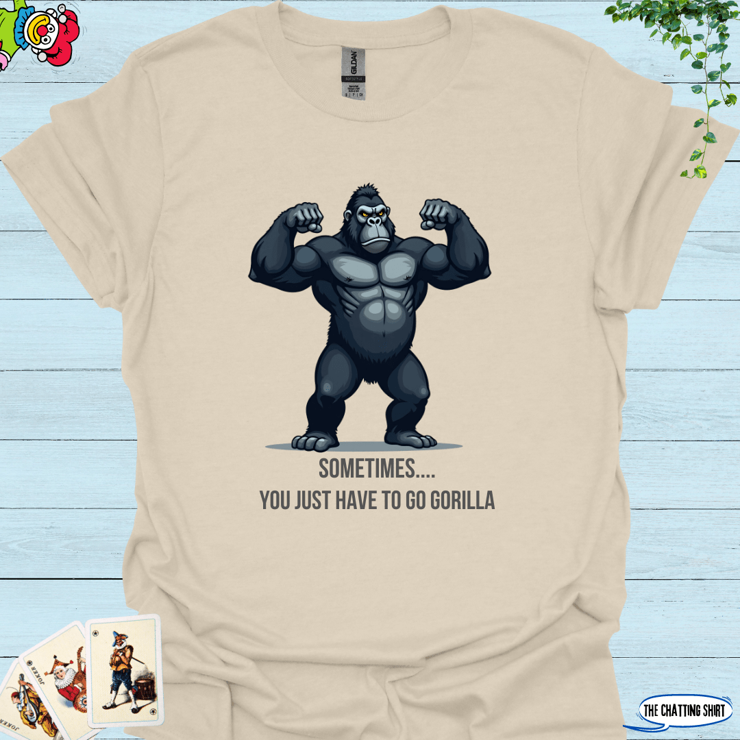 Just Go Gorilla T-Shirt