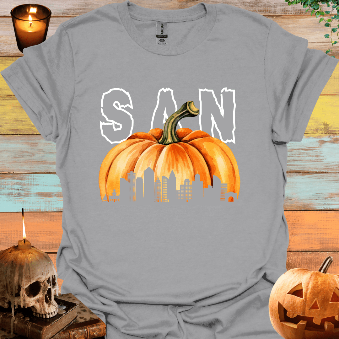 Halloween San Diego Skyline T-Shirt