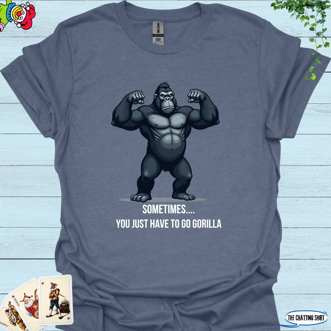 Just Go Gorilla T-Shirt