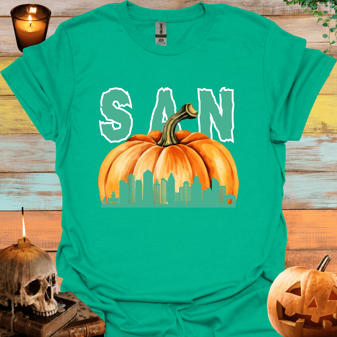 Halloween San Diego Skyline T-Shirt