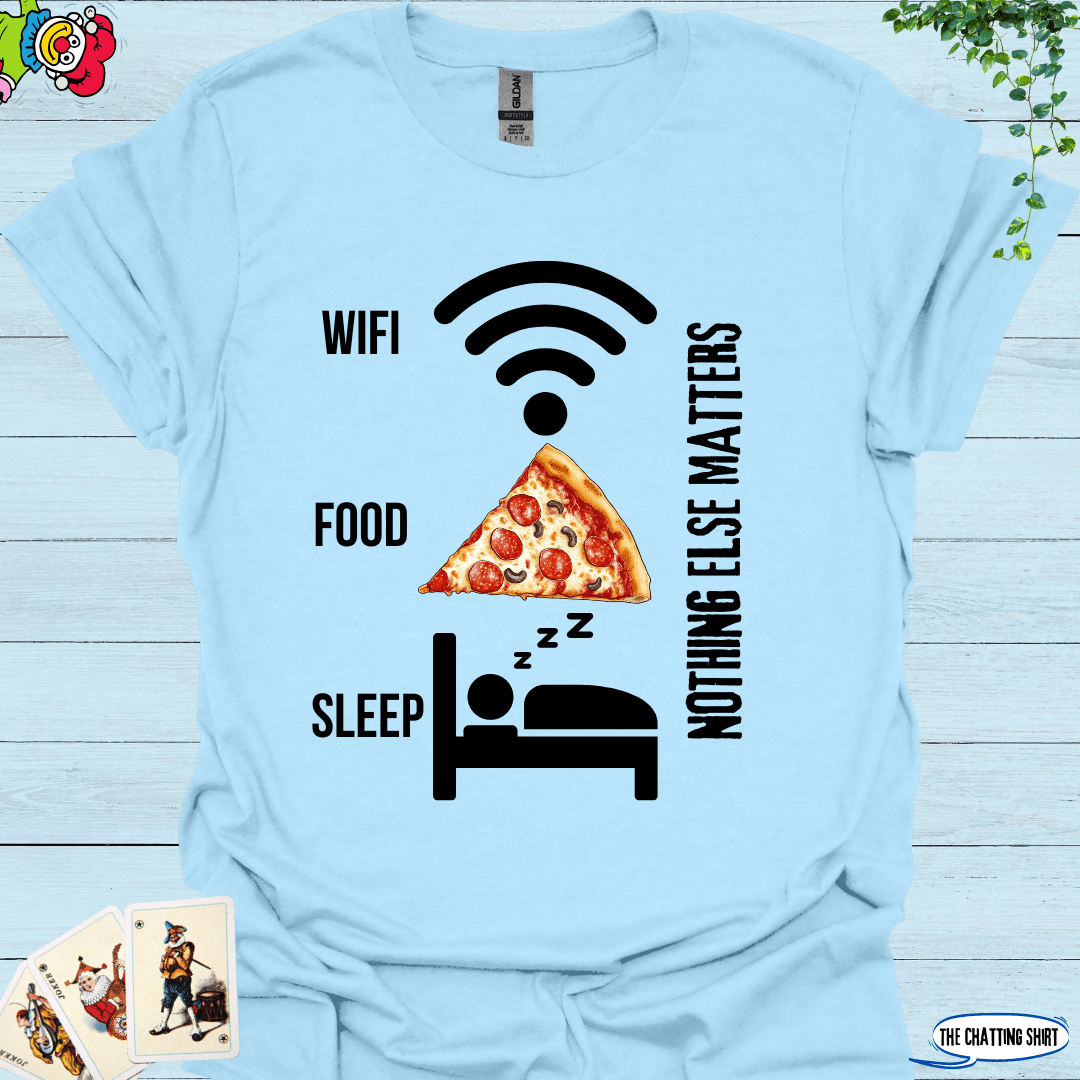 WiFi Food Sleep T-Shirt