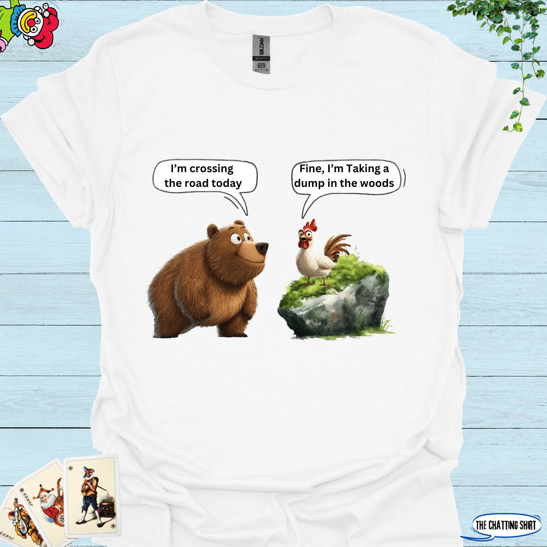 Bear Crossing The Road T-Shirt