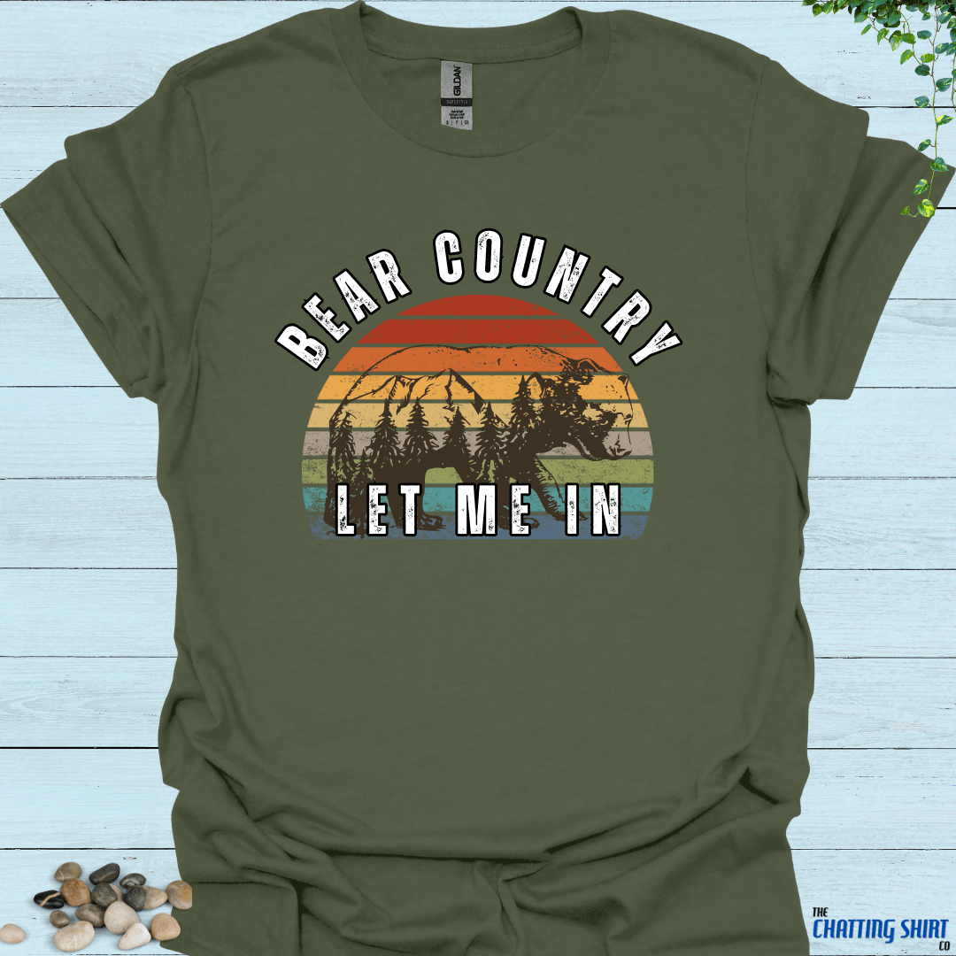 Bear Country Let Me In T-Shirt