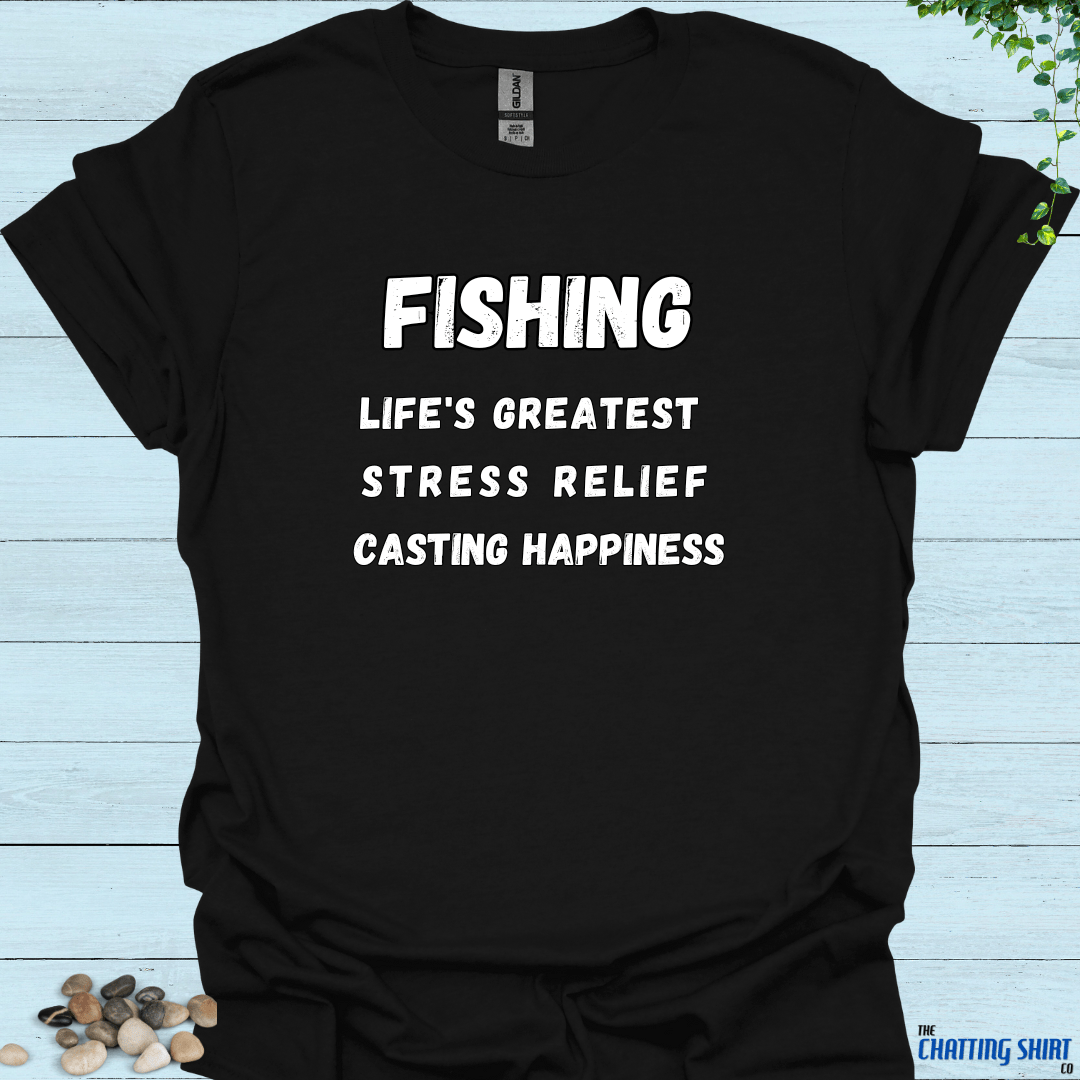 Fishing Stress Relief T-Shirt