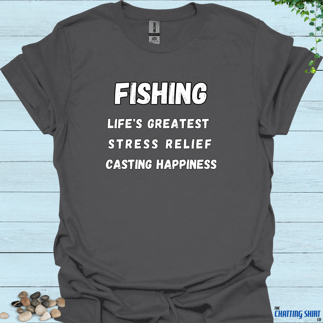 Fishing Stress Relief T-Shirt