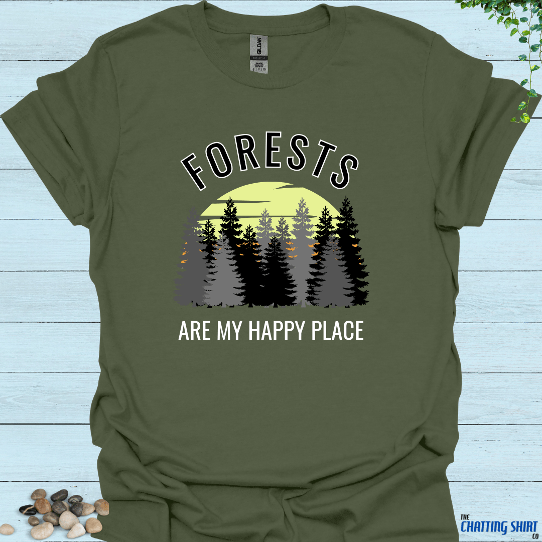 Forests My Happy Place T-Shirt