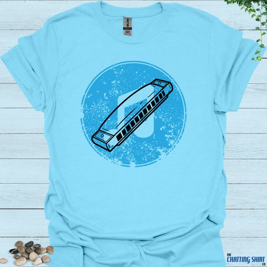 Harmonica Blow Beauty T-Shirt