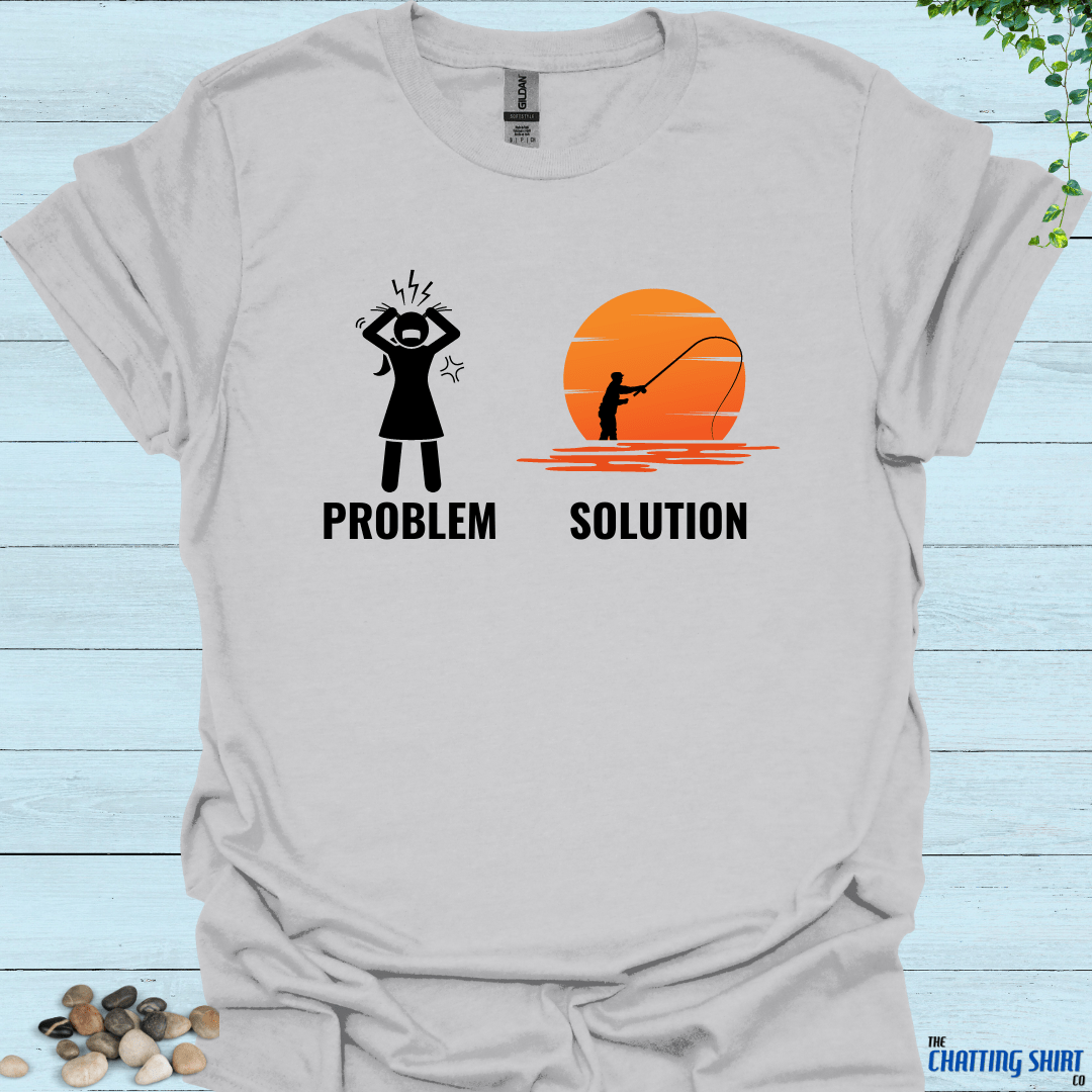 Sunset Fishing Solution T-Shirt