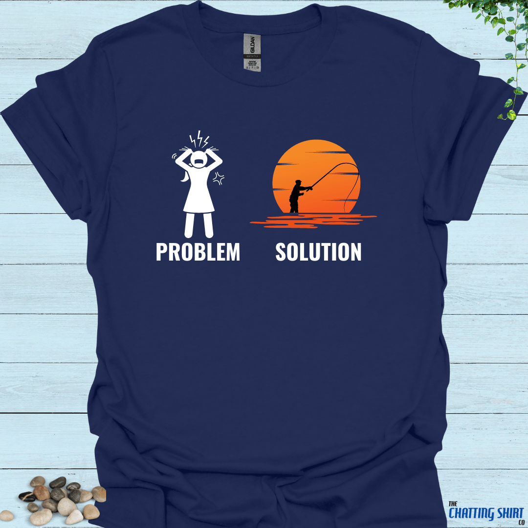 Sunset Fishing Solution T-Shirt