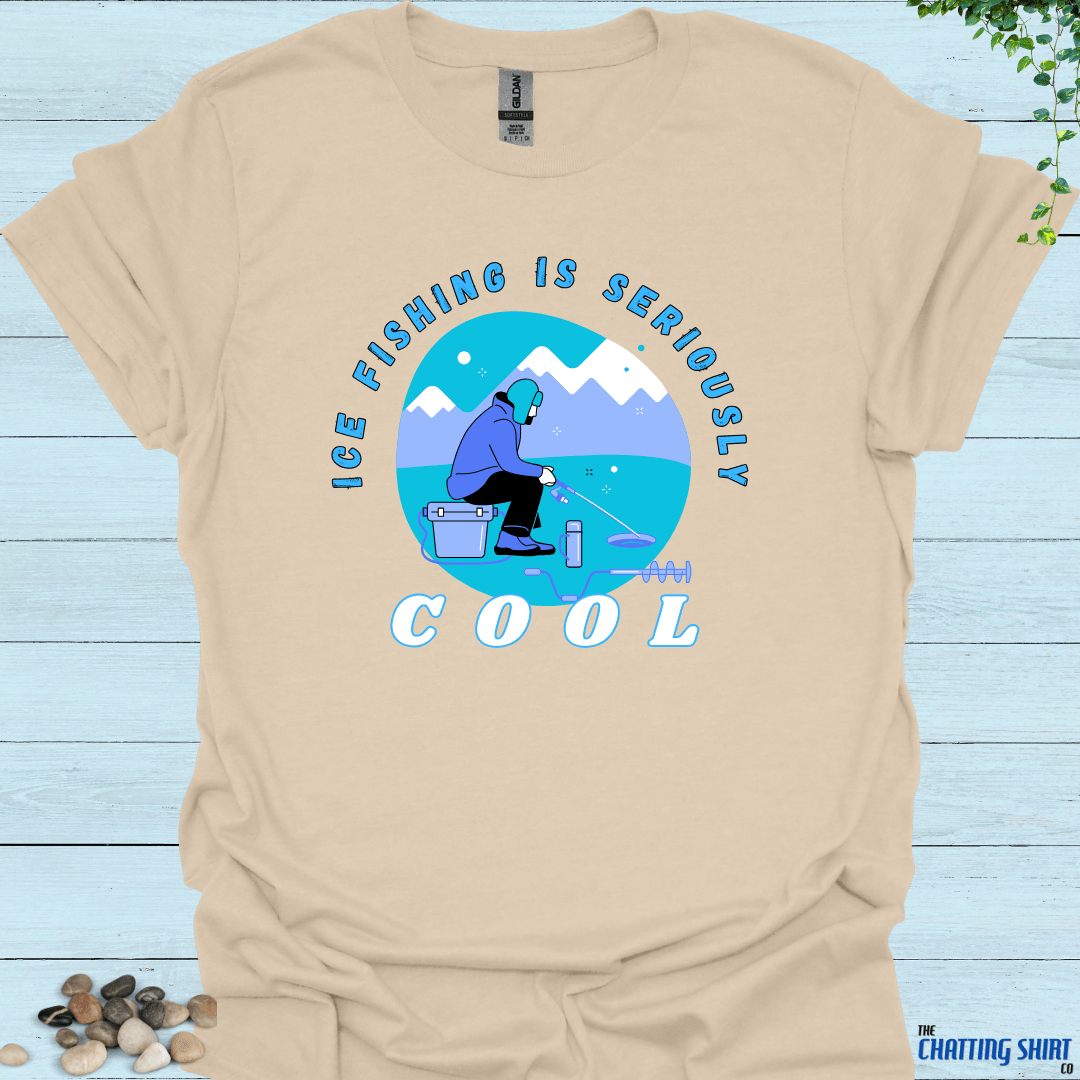 Ice Fishing Seriously Cool T-Shirt