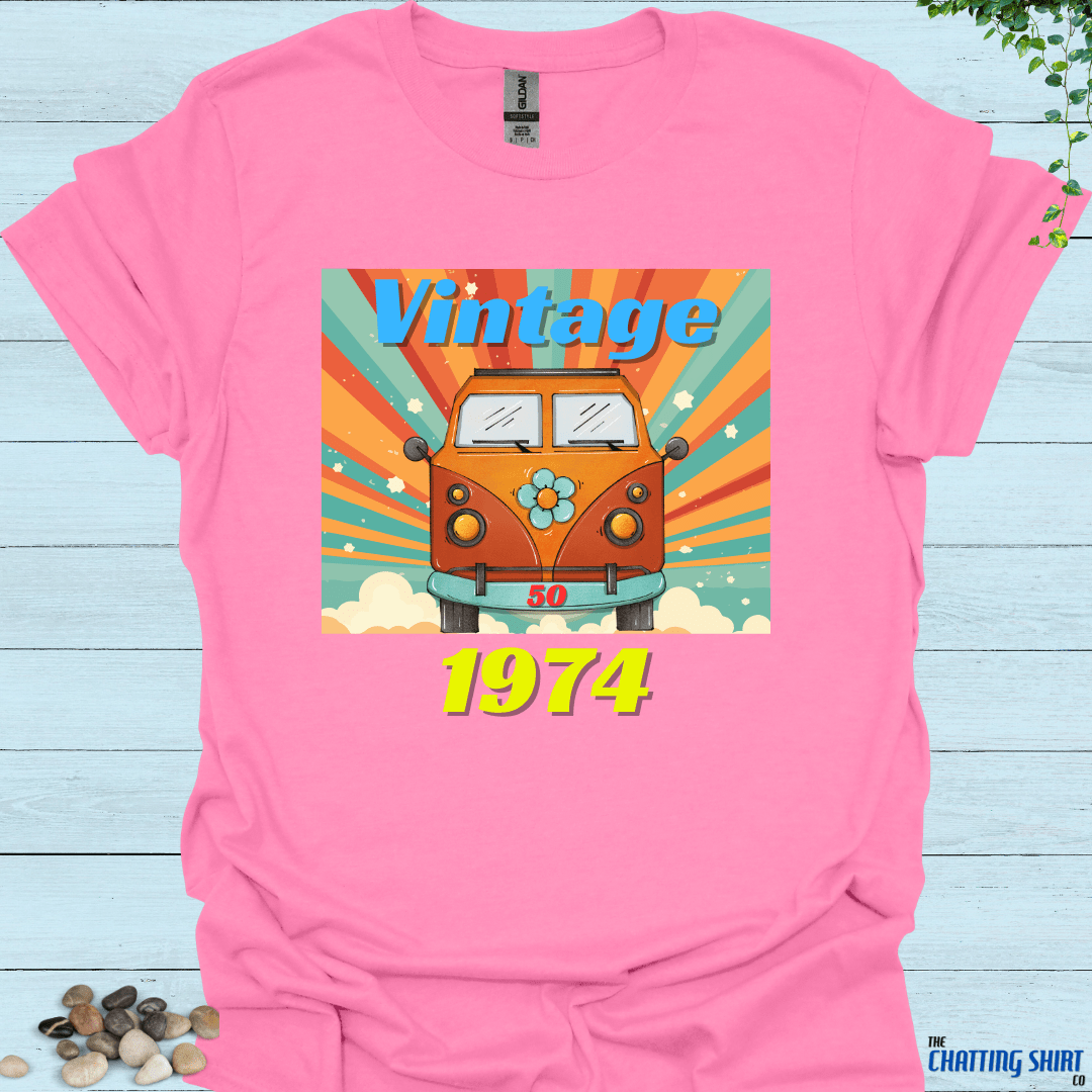 Vintage 1974 50th Birthday T-Shirt