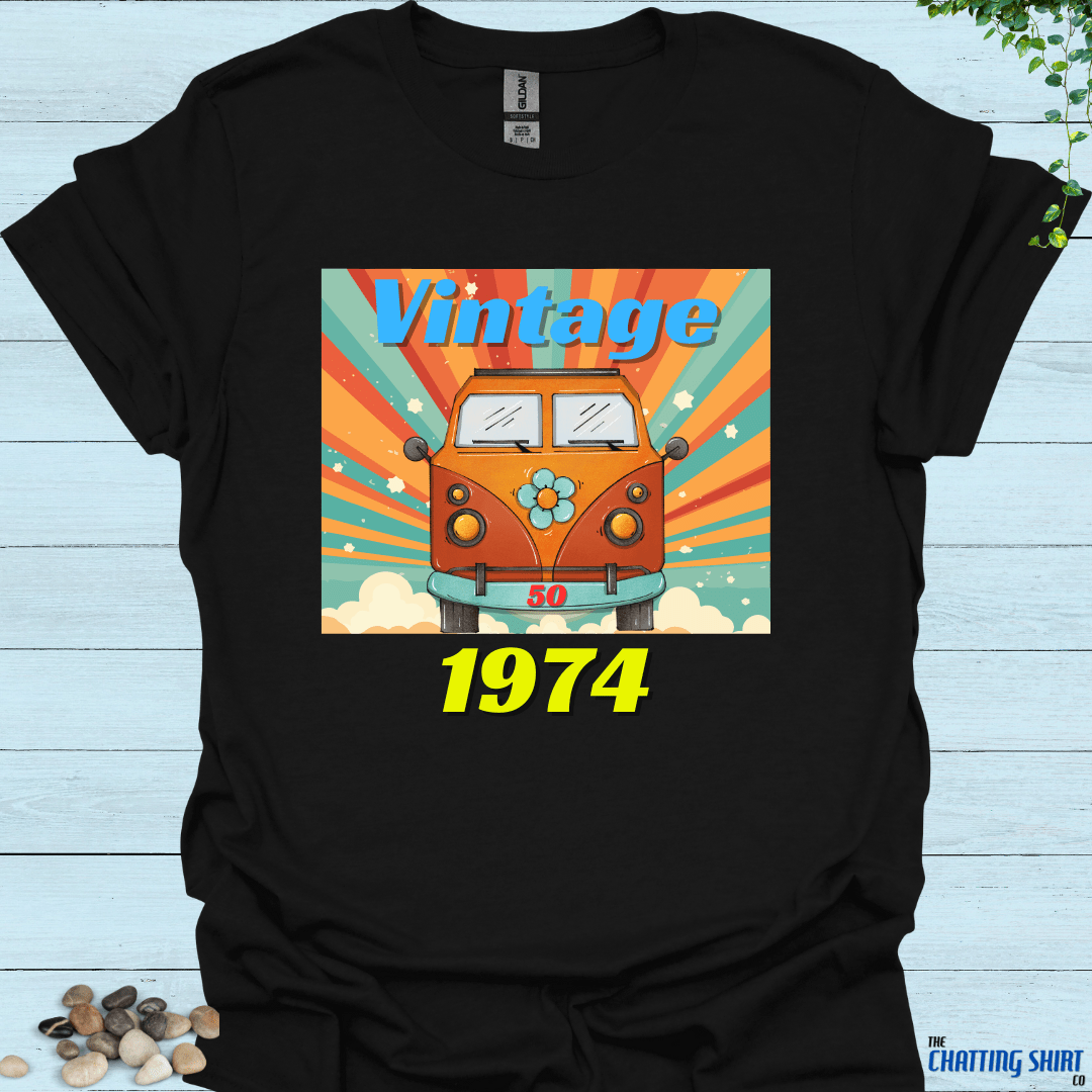 Vintage 1974 50th Birthday T-Shirt