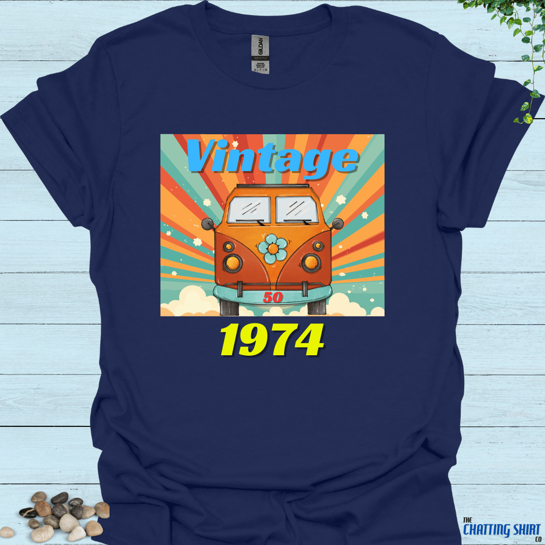 Vintage 1974 50th Birthday T-Shirt