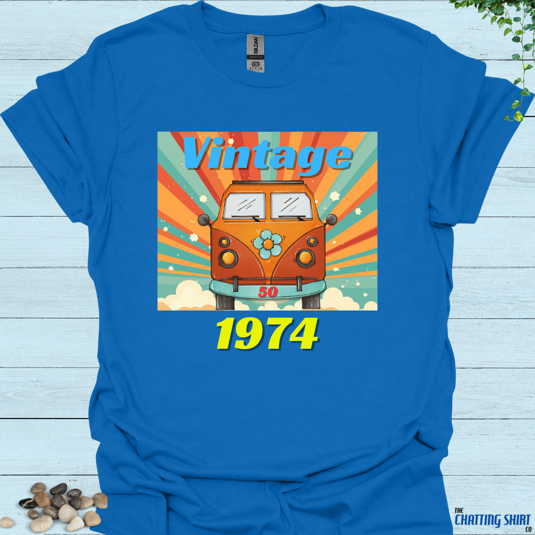 Vintage 1974 50th Birthday T-Shirt