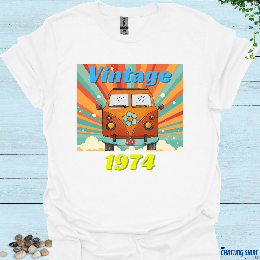 Vintage 1974 50th Birthday T-Shirt