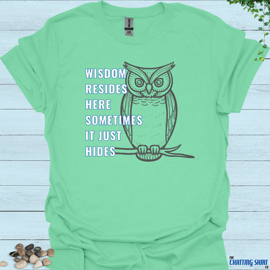 Wisdom Resides Here T-Shirt